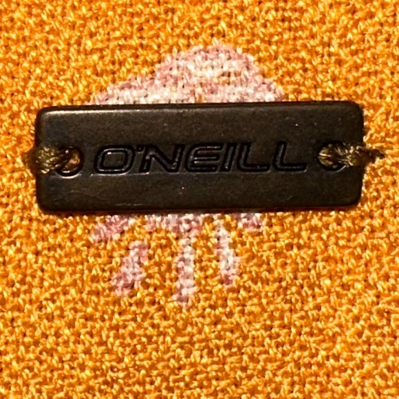 O’Neill Floral Yellow “Phan” Tank Dress w/ Side Button Detailing Small Sundress - Picture 6 of 8